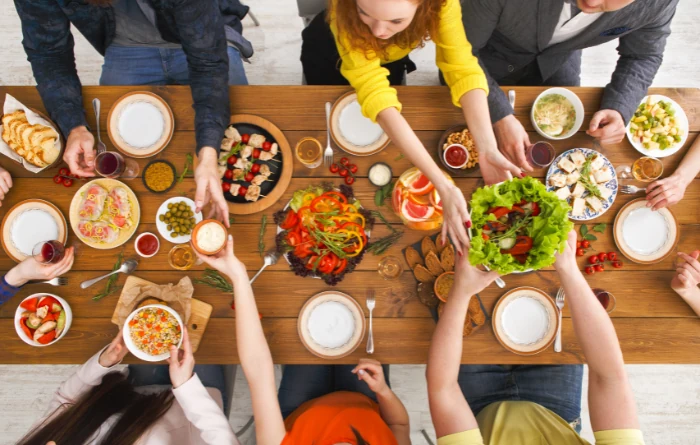 6. Eat healthy meals