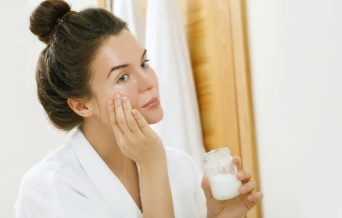 7. Apply Coconut Oil Before Bedtime